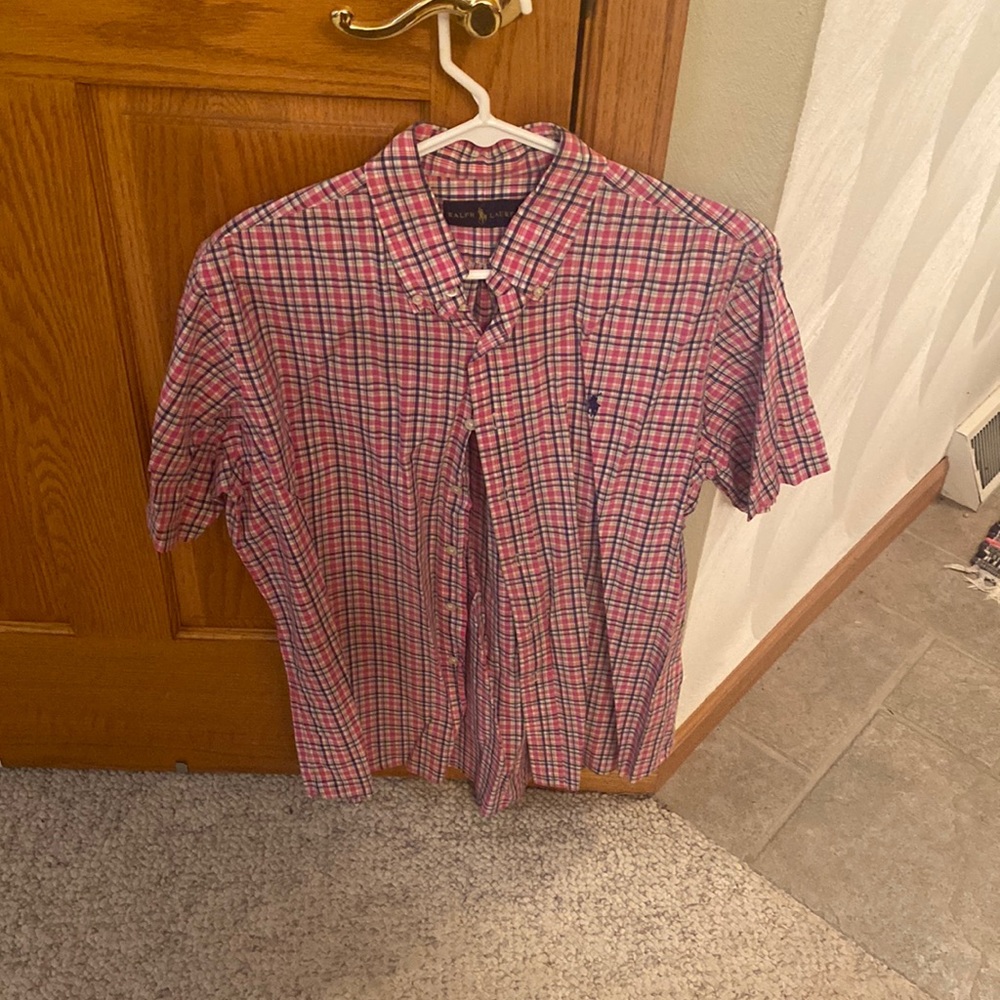 Polo button down shirt